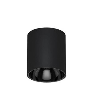 Foco de superficie CARINA 10 negro LED 10W IP65 - JISO
