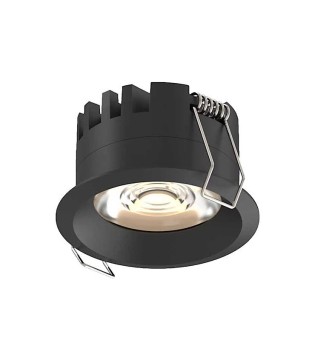 Foco empotrable  negro LED SHORT Ø7 cm CCT 5W - ACB