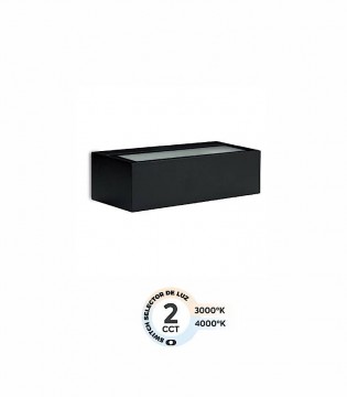 EX1075-BK · Aplique de pared LED 10W CCT IP65 · Ineslam