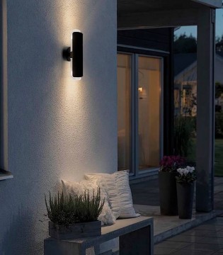 EX1135-GA · Aplique de pared exterior 2xE27 IP54 · Ineslam 2