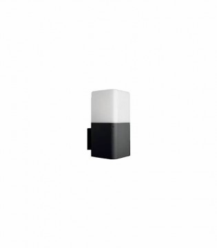 EX1109-GA · Aplique exterior E27 IP44 gris antracita · Ineslam