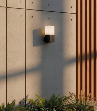 EX1109-GA · Aplique exterior E27 IP44 gris antracita · Ineslam 2