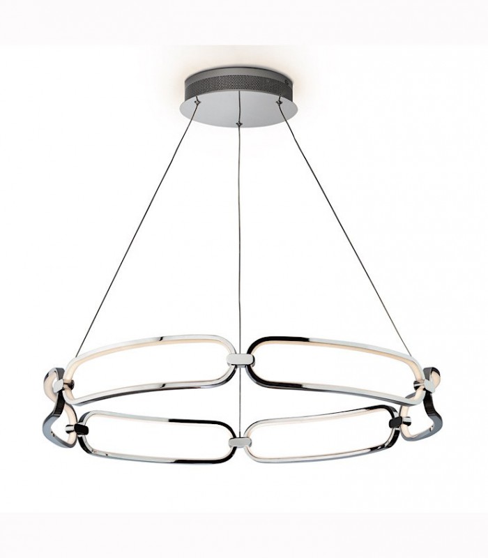 Lampara COLETTE 80 cm. cromo led - Schuller 786973