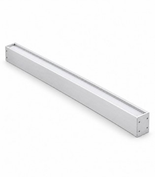 W85-170 negro · Aplique de pared lineal LED largo 126W · Ineslam 2