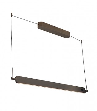 BLADE gris 40W · Lámpara de techo LED con control gestual y luz regulable · Mantra