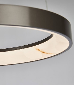 KIRORO gris 28W  · Lámpara de techo colgante circular CCT · Mantra 2