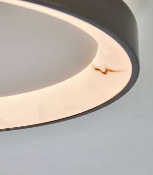 KIRORO 28W gris  · Plafón LED circular CCT regulable · Mantra 2
