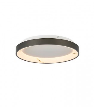 KIRORO 28W gris  · Plafón LED circular CCT regulable · Mantra