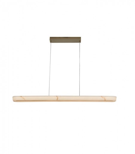 KIRORO · Lámpara de techo lineal color champán · Mantra