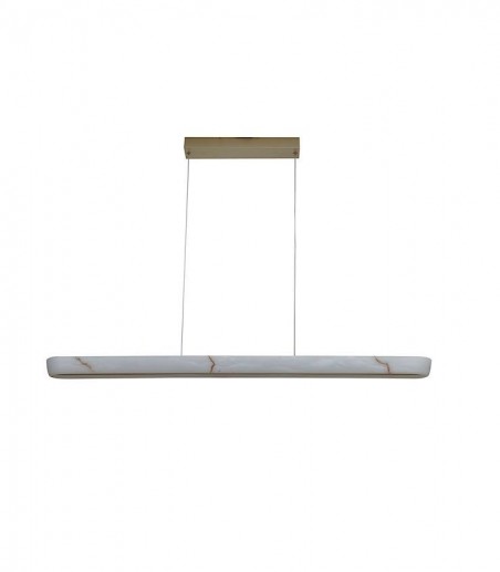 KIRORO · Lámpara de techo lineal color champán · Mantra