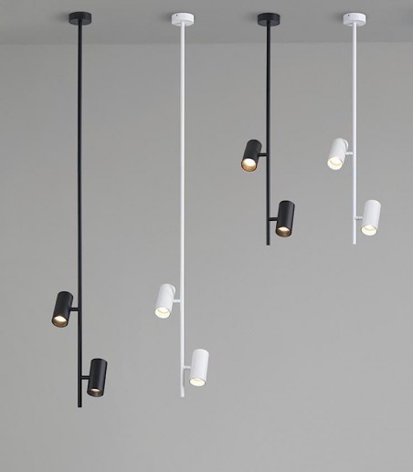 GINA · Lámpara colgante de 2 focos GU10 orientables · ACB