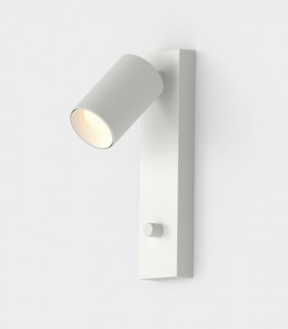 Aplique GINA blanco con interruptor regulable ACB Iluminación