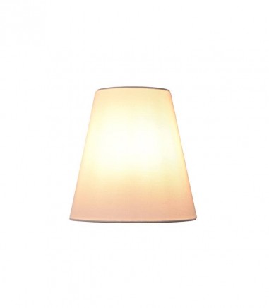 TALYA · Aplique de pared textil crudo 1xE27 · ACB