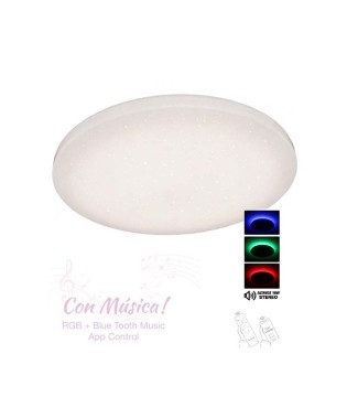 Plafón led Music Brillos...