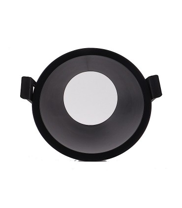 Aro LAMBORJINI COMFORT GU10 FIJO 45º Negro Redondo 6844 Mantra