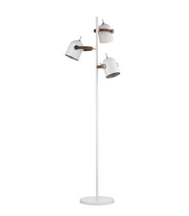 Lámpara de pie 3 luces ADAME blanco plata - Schuller 346246