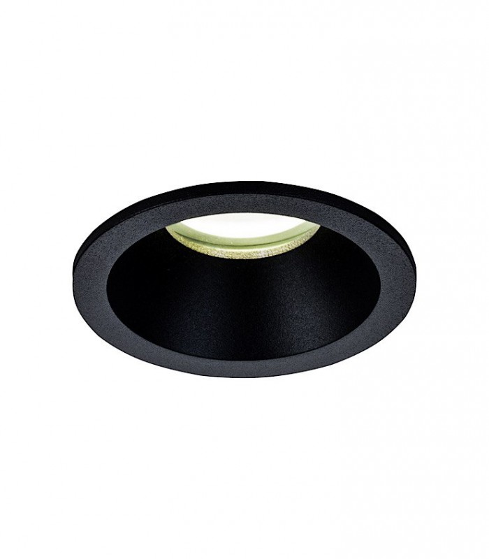 Mini foco empotrable LED de techo NEPTUNO 3W Negro - Mantra