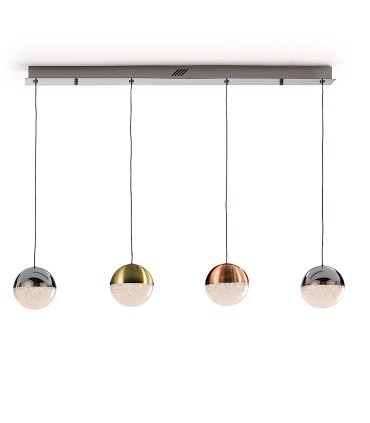 Lampara 4 luces Led SPHERE color - Schuller 793659