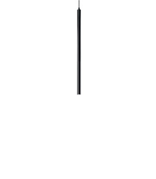 Colgante LED fino Ultrathin sp1 small round negro 156699 Ideal Lux