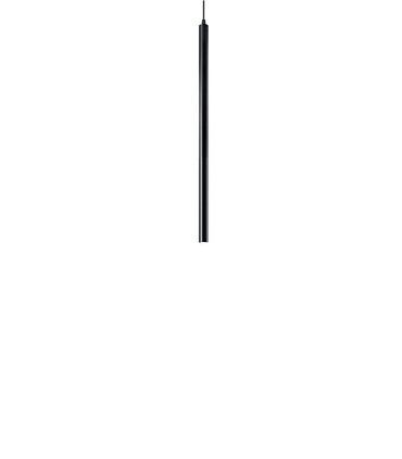 Colgante LED fino Ultrathin sp1 small round negro 156699 Ideal Lux