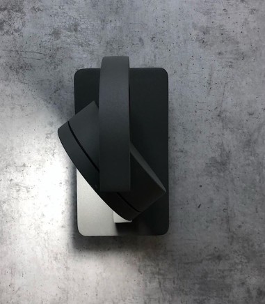 Aplique exterior Iguazú gris oscuro 6558 Mantra