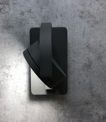 Aplique exterior Iguazú gris oscuro 6558 Mantra