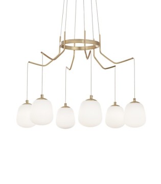 Lámpara Karousel SP6 206387 Ideal Lux