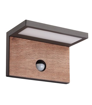 Aplique pared RUKA LED sensor IP-54 6774 Mantra