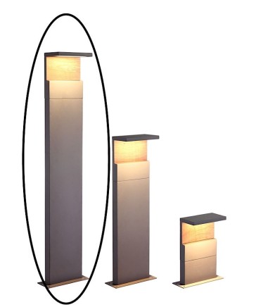 Baliza RUKA LED Alta Madera IP-54 6773 Mantra