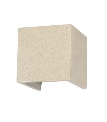 Aplique TAOS Blanco 12W cemento IP65 7109 Mantra
