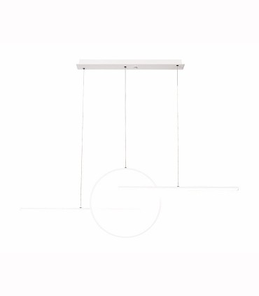 Lámpara LED lineal colgante  KITESURF Blanco LED 50W 7190 MANTRA