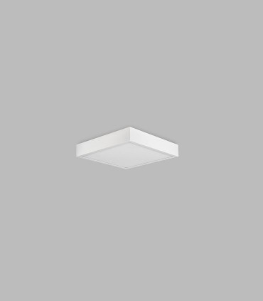 Plafón techo LED Saona 8w Cuadrado Mantra 6628 (3000K), 6629 (4000K)