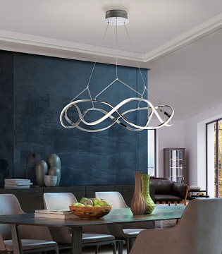 Lámpara led MOLLY 80 cm cromo - Schuller 763950 2