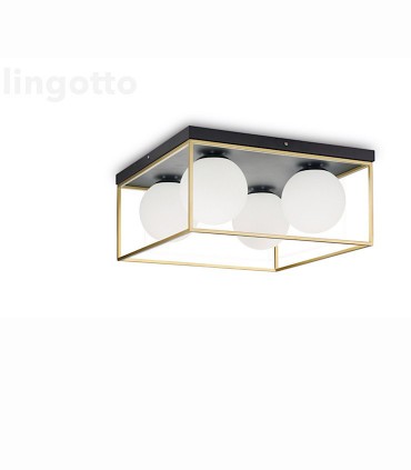 Plafón LINGOTTO PL4 de Ideal Lux