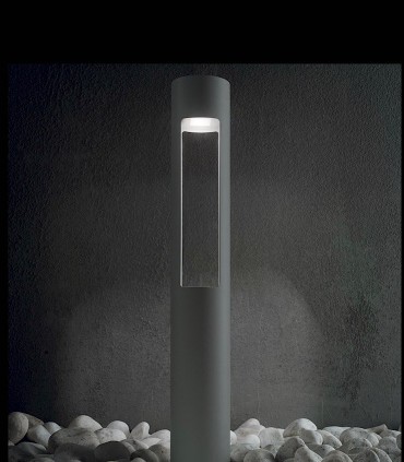 Baliza exterior ACQUA PT1 antracita de Ideal Lux