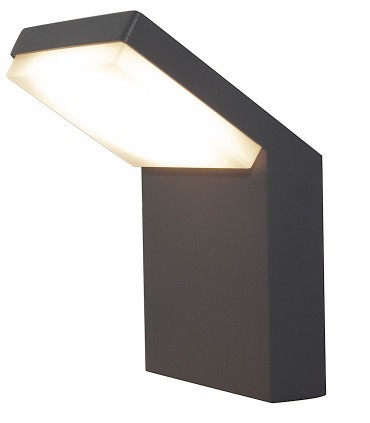 Aplique Exterior Alpine Negro LED IP65 7045 Mantra