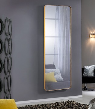 Espejo ORIO rectangular 66x181 oro de Schuller 127752