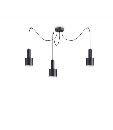 Lámpara HOLLY SP3 negro Satinado de Ideal Lux