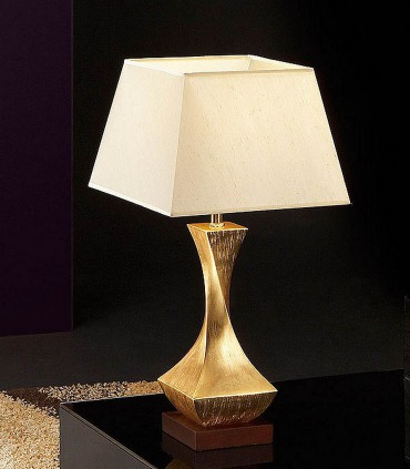 Lámpara de mesa DECO oro pequeña 1 luz - Schuller