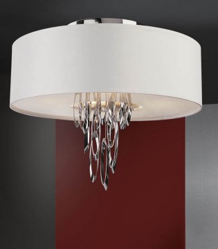 Plafón 4 luces DOMO cromo 69441581 - Schuller 2