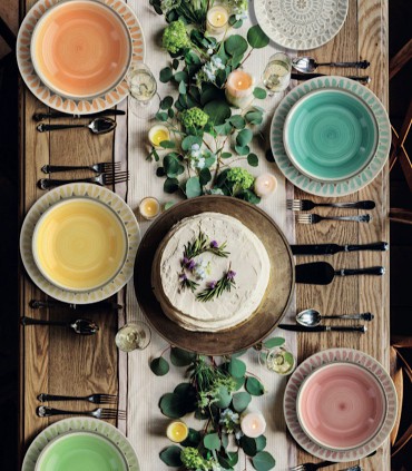 Vajilla 18 piezas Louise Capetown