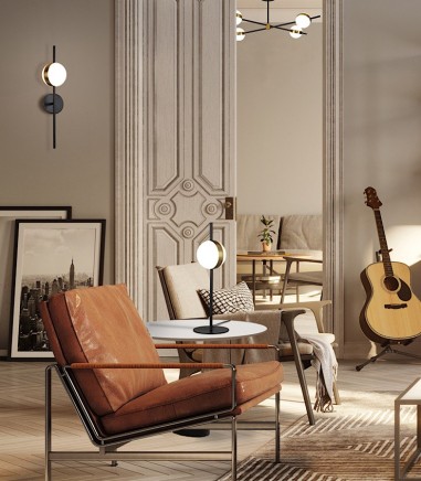Imagen de ambiente Lámpara de mesa CUBA LED 8W 7164 - Mantra