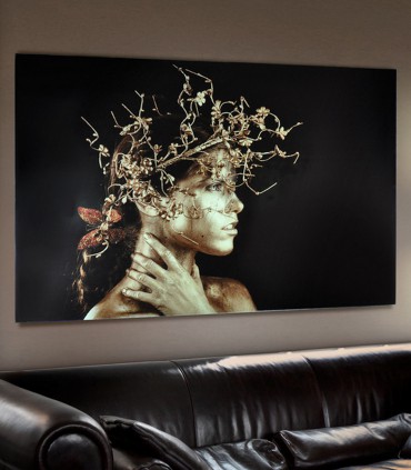 Foto MUJER DORADA 150x100 - Schuller 748472