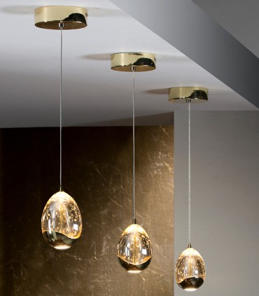 Lámpara ROCIO 1 LED oro - Schuller 784347