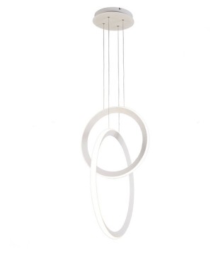 Lámpara colgante LED KITESURF  48W Blanco 7191 Mantra