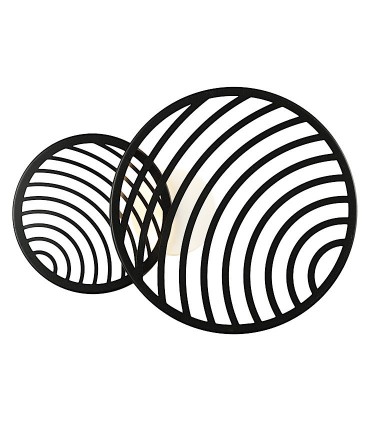 Plafón Collage Negro 30W 3000K 2250lm 7234 Mantra