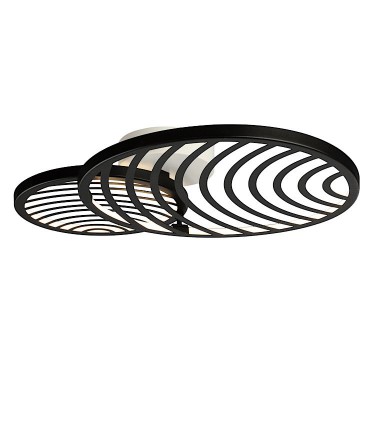 Plafón Collage Negro 30W 3000K 2250lm 7234 Mantra