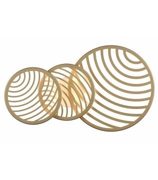 Plafón Collage Oro 40W 3000K 3000lm 7233 Mantra