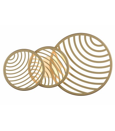 Plafón Collage Oro 40W 3000K 3000lm 7233 Mantra