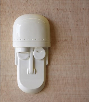 Máscara de pared blanco...